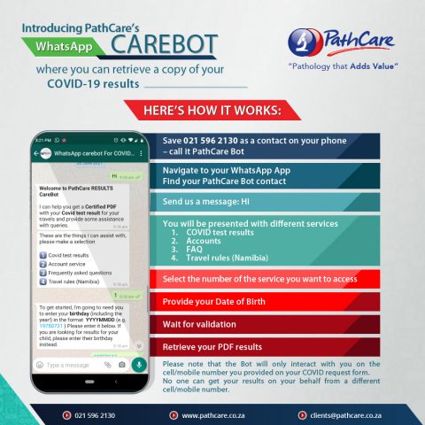 Patient Result Platform - PathCare